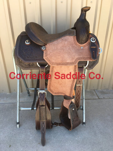 CSR 167BA Corriente Team Roping Saddle