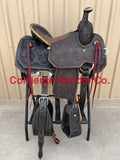 CSR 167BK Corriente Team Roping Saddle