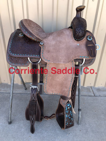 CSR 169D Corriente Team Roping Saddle