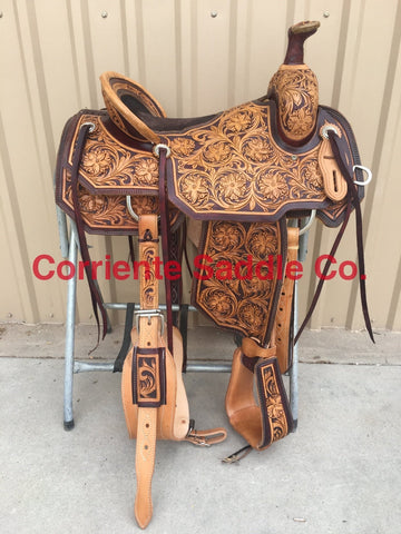 CSR 170A Corriente Team Roping Saddle