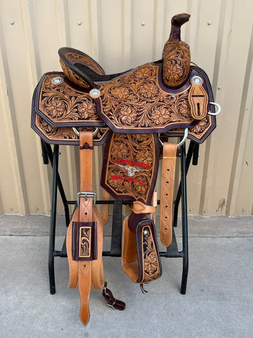 CSR 170B Corriente Team Roping Saddle