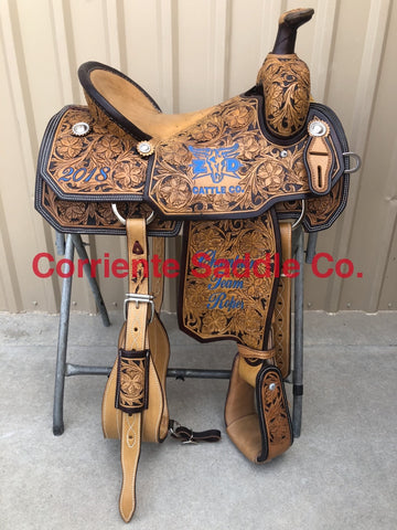 CSR 170C Corriente Team Roping Saddle