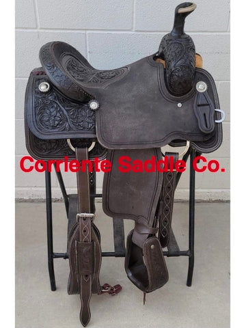 CSR 173JL Corriente Team Roping Saddle