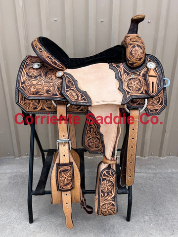 CSR 174A Corriente Team Roping Saddle