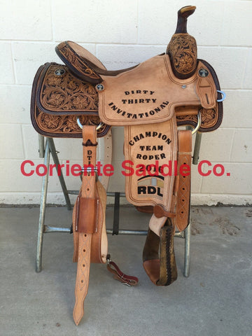 CSR 175A Corriente Team Roping Saddle