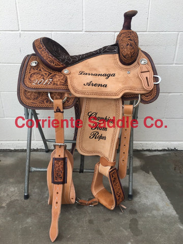 CSR 175B Corriente Team Roping Saddle