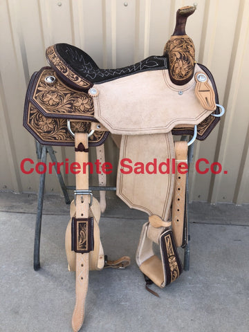 CSR 175C Corriente Team Roping Saddle