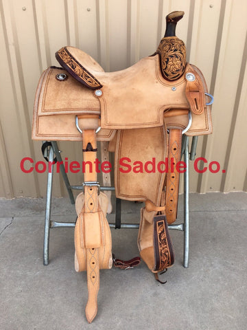 CSR 177B Corriente Team Roping Saddle