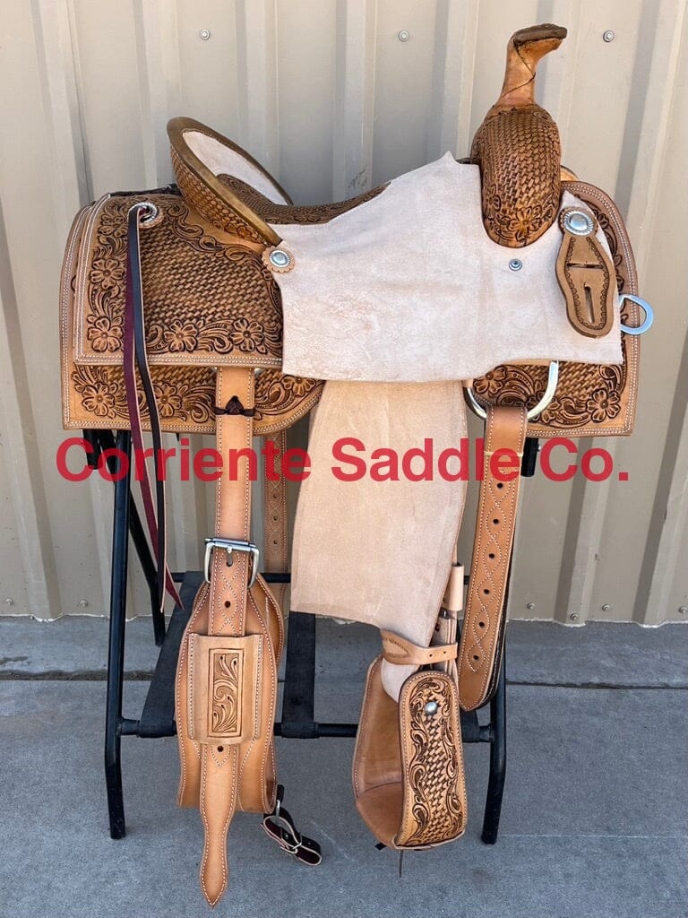 Courts Roping Saddle CSR 180 Corriente Team Roping Saddle | Corriente Saddle
