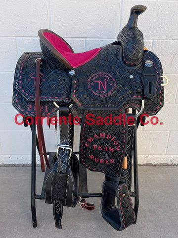 CSR 191 Corriente Team Roping Saddle