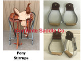 CSSTIRRUP 118 Aluminum Pony Stirrups - Corriente Saddle