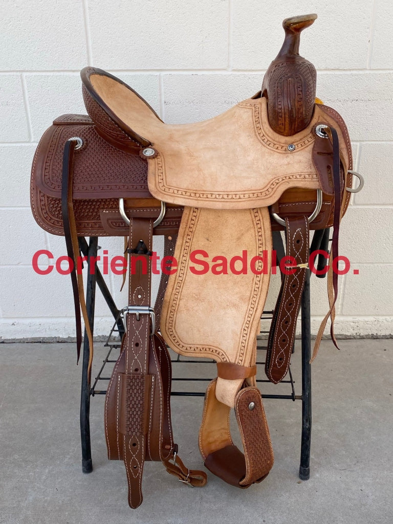 CSWJ 600 Corriente Will James Association Ranch Saddle - Corriente Saddle