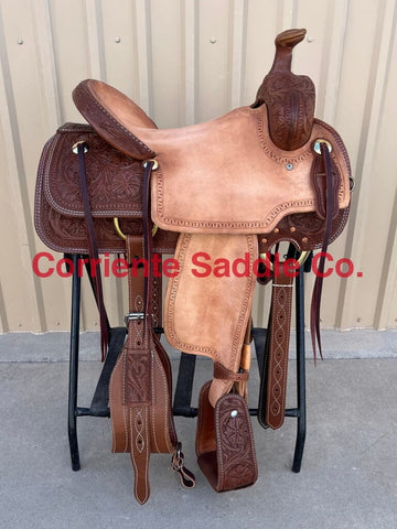 CSWJ 601A Corriente Will James Association Ranch Saddle