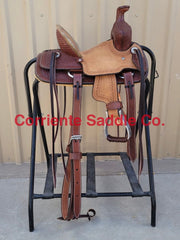 CSY 700AA 10" Corriente Youth Association Buckaroo Saddle