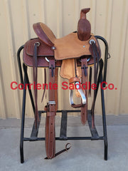 CSY 700AB 10" Corriente Youth Association Buckaroo Saddle