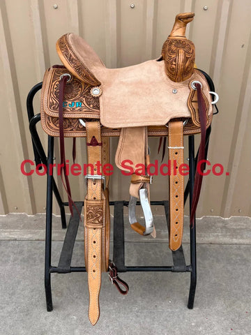 CSY 703CD 12" Corriente Youth Buckaroo Association Saddle