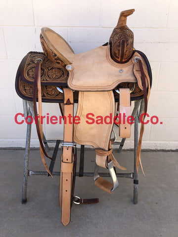 CSY 707CB 13" Corriente Youth Buckaroo Association Saddle