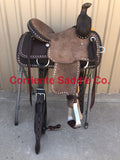 CSY 707JA 13" Corriente Youth Association Buckaroo Saddle - Corriente Saddle