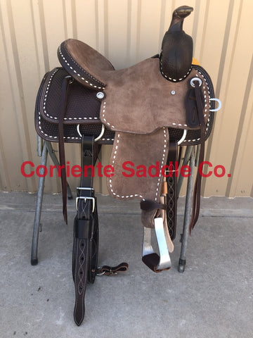 CSY 707JA 13" Corriente Youth Association Buckaroo Saddle