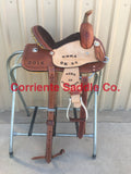 CSY 708A 10 Inch Corriente Youth Kids Barrel Saddle