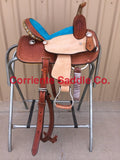 CSY 710 10 Inch Corriente Youth Kids Barrel Saddle
