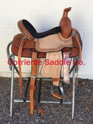 CSY 717 12 Inch Corriente Youth Kids Roping Saddle