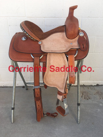 CSY 720 13 Inch Corriente Youth Kids Roping Saddle