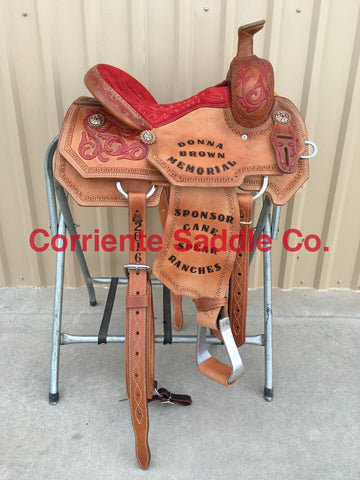 CSY 722C 13 Inch Corriente Youth Kids Roping Saddle