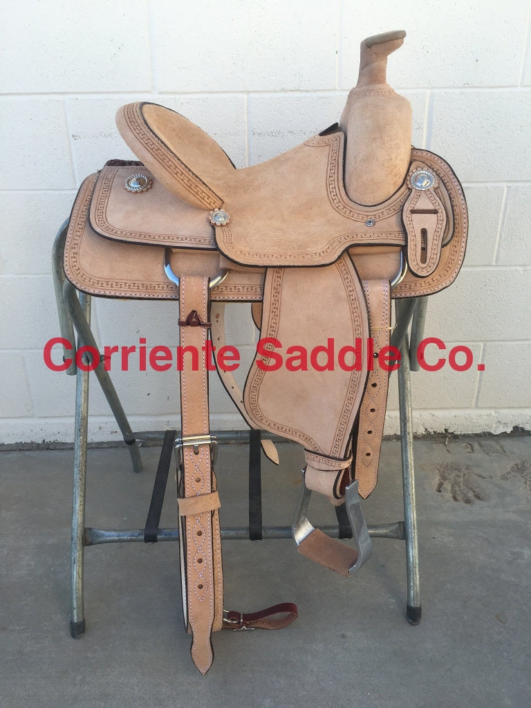 CSY 724A 13 Inch Corriente Youth Kids Roping Saddle