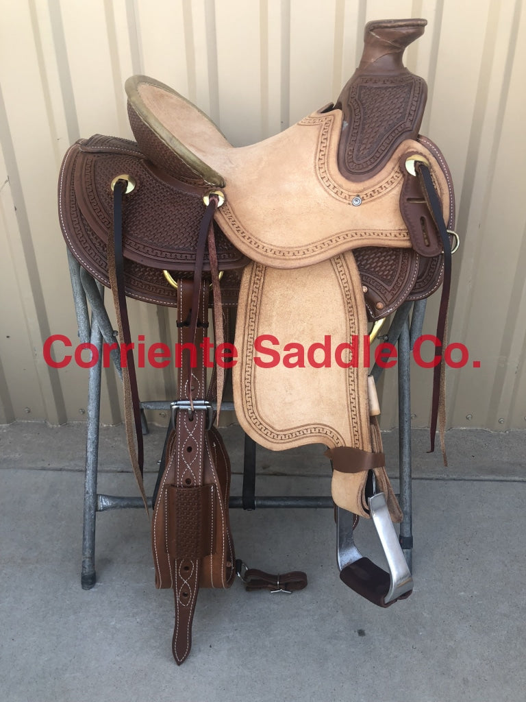 CSY 730 13 Inch Corriente Youth Kids Wade Saddle - Corriente Saddle