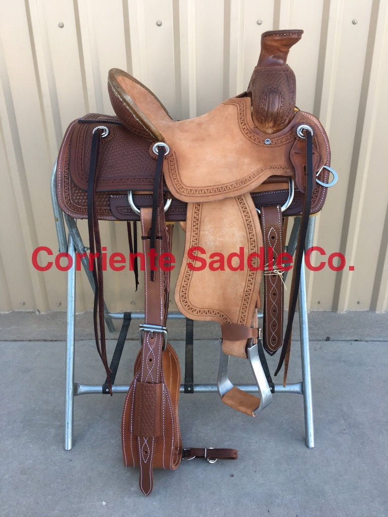 CSY 738 13 Inch Corriente Youth Kids Association Saddle