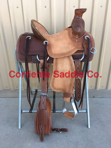 CSY 738 13 Inch Corriente Youth Kids Association Saddle