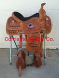 Example 13 Custom Logo On Saddle - Corriente Saddle